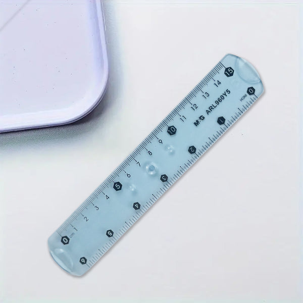 M&G Soft Flexible Ruler, 15cm