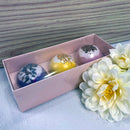 Mumuso 3-Color Bath Bomb Set pack of 3 - 50g