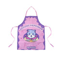 Mumuso Cute Cat Apron for Kids - Pink