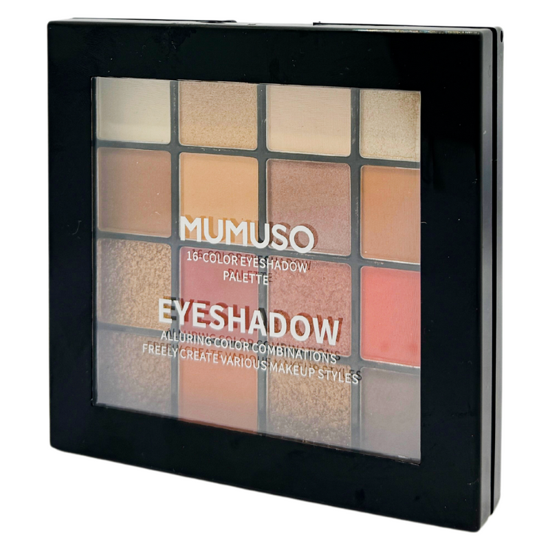 Mumuso 16 Color Eyeshadow Palette - Earth Tone