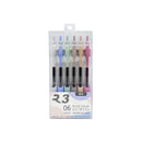 M&G Retro color Gel Pen - 6colors (0.5)