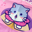 Mumuso Cute Cat Apron for Kids - Pink