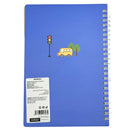 Mumuso A5 Spiral Notebook - Cartoon Vehicle