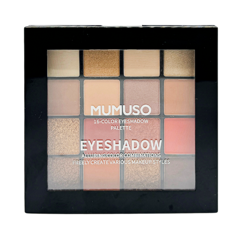 Mumuso 16 Color Eyeshadow Palette - Earth Tone