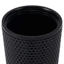 Mumuso Studded Tumbler with Lid & Straw - Black (700ml)