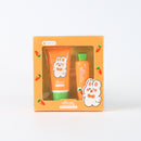 Mumuso Heart Love Carrot Nourishing Combination of Hand Cream & Lip Balm