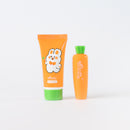 Mumuso Heart Love Carrot Nourishing Combination of Hand Cream & Lip Balm