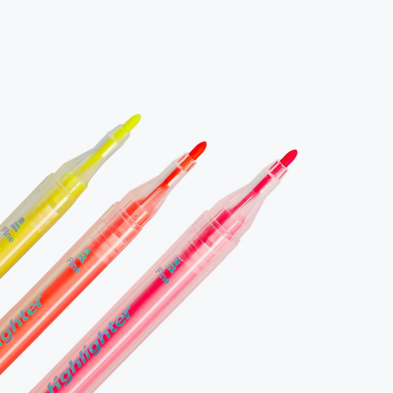Mumuso Double-end Highlighter - LK50 (6 colors)