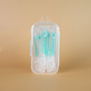 Mumuso Disposable Multifunctional Toothbrush With Toothpaste ( Mint Flavor/7 Pack)