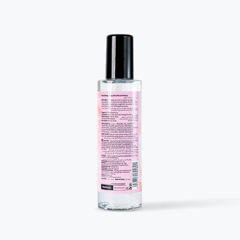 Mumuso Nourishing Body Oil - Velvet Petals