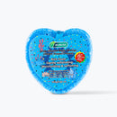 Mumuso Soap Infused Bath Sponge - Heart Shape/Ocean