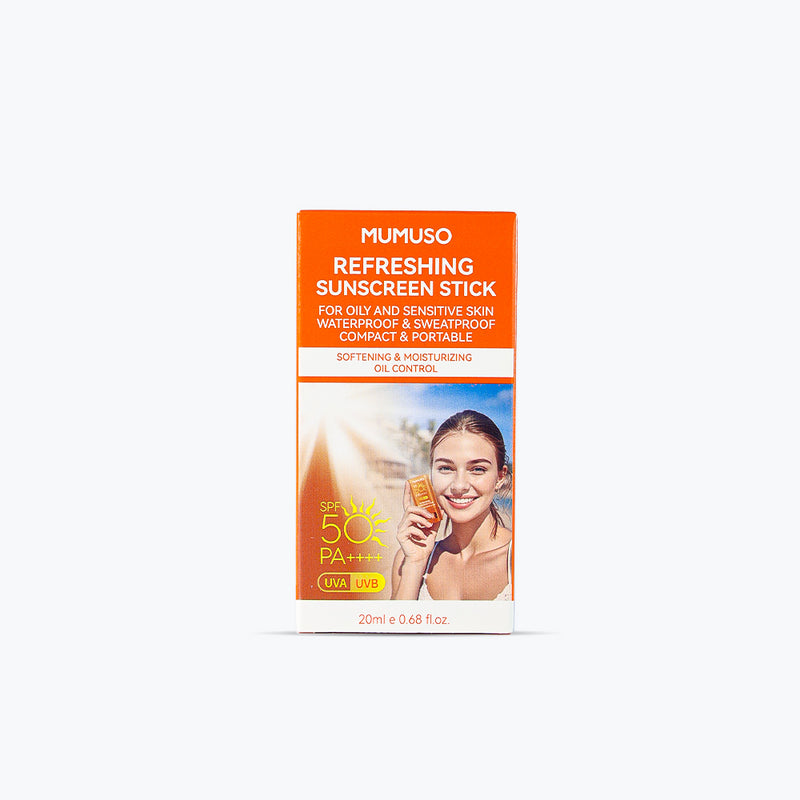 Mumuso Refreshing Sunscreen Stick SPF 50+ PA++++