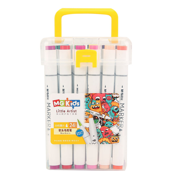 M&G Colored Markers In A Box 24 Colors