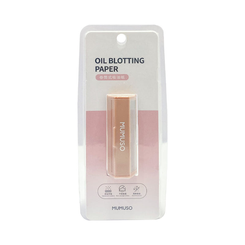 Mumuso Oil Blotting Paper 1 Roll with Mirror