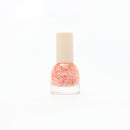 Mumuso City Searching Time Nail Polish - Petals Glitter Pink (