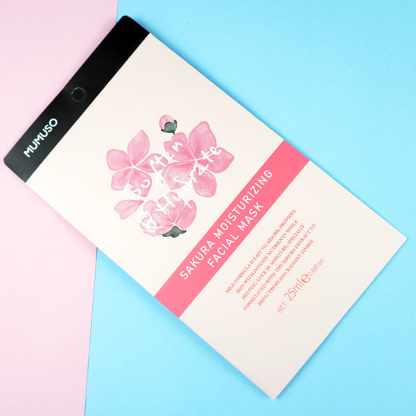 Mumuso Moisturizing Facial Mask - Sakura