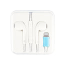 Wired Colorful Fashion Headphones With Lightning Connector - White