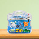 Mumuso Pull Back Police Vehicles Set (6-Pack)