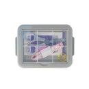 Mumuso Rectangular Sewing Box - Pink