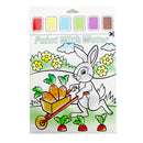 Mumuso Paint with Water Filling Book - Rabbit (12pcs)