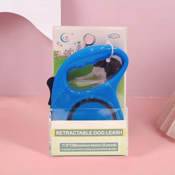 Mumuso retractable pet rope for dog Mixed Color - 3 meters (Random Color)