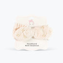 Mumuso Pineapple Lattice Headband - White