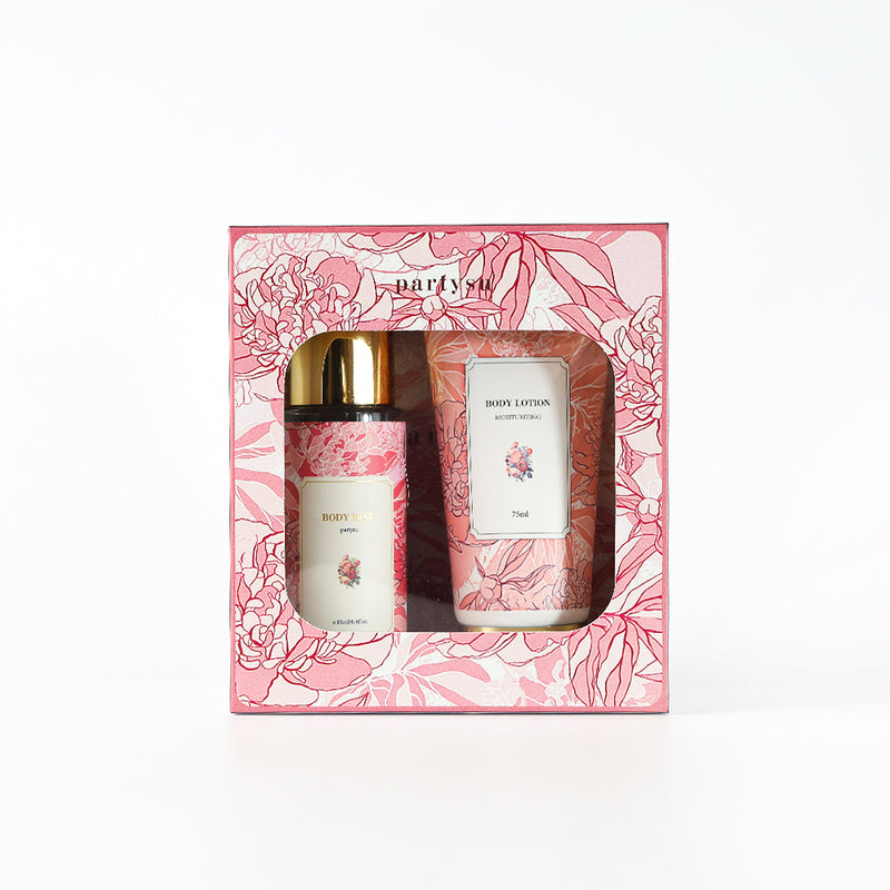 Mumuso Partysu 75Ml-Bodylotion+85Ml-Bodymist Flower Fragrance
