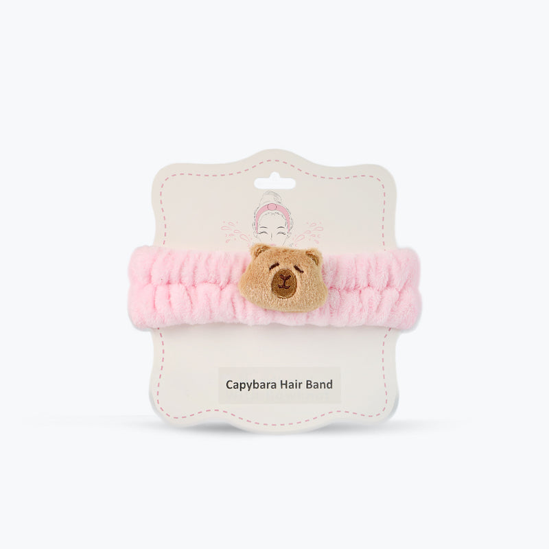 Mumuso Kapibala Hair Strap-Pink