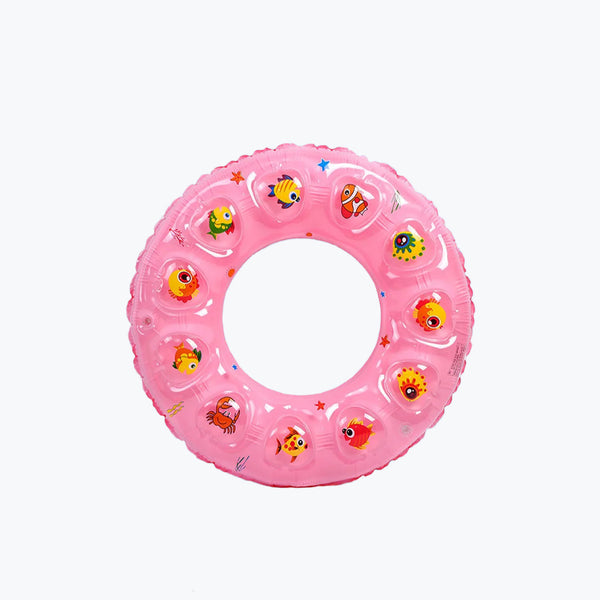 Mumuso Crystal Swim Ring Double Deck - Pink (80cm)