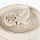 Mumuso Round Wheat Straw Meal Box( Drop  Resistant High Temperature Resistant And Leakproof) 350Ml