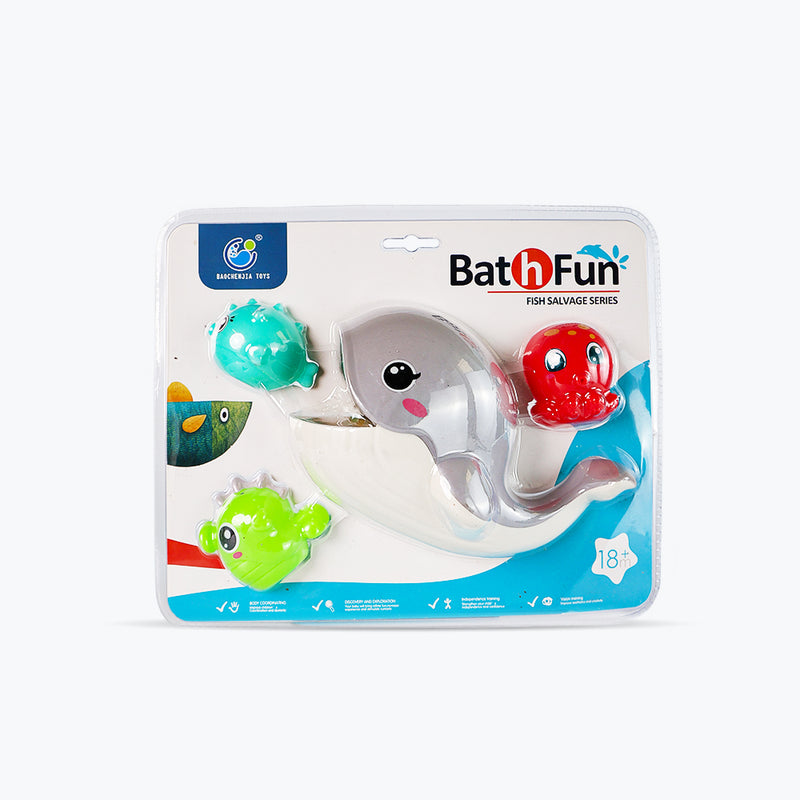 Mumuso Fun Whale Fishing Set