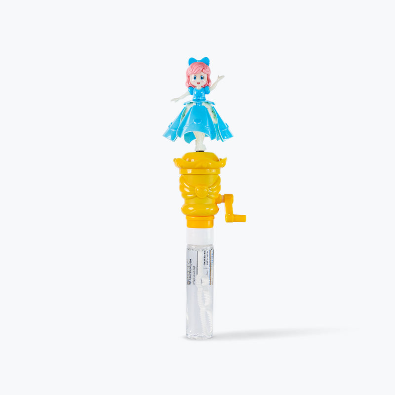 Mumuso Rotating Pretty Girl Bubble Wand with Lights