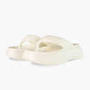 Mumuso Women's Platform Flip Flop - Beige (40-41)