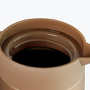 Mumuso Brown Frosted Vacuum Insulation Flask -  Brown (800ml)