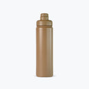 Mumuso Simple Style Series Light Brown Sta 304 SUS Vessel / PP+PE Lid / Silicone Seal
