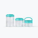 Mumuso Three-Layer Snack Box Green 60Ml -100Ml- 150Ml