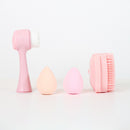 Mumuso Dual Action Facial Brush Silicone Massager