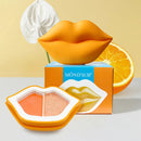 Mumuso Mondsub Orange Two In One Lip Scrub & Lip Sleeping Mask
