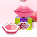 Mumuso Mondsub Strawberry Two In One Lip Scrub & Lip Sleeping Mask