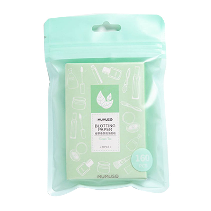 Mumuso Green Tea Makeup Blotting Paper