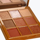 Mumuso Cute Bear 9 Color Eyeshadow Palette - Brown