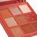 Mumuso Cute Bear 9 Color Eyeshadow Palette - Pink