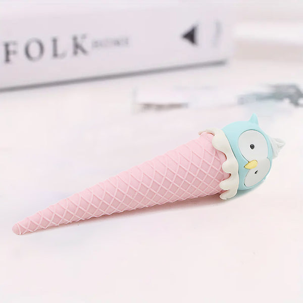 Mumuso Cute Ice Cream Cone Eraser For Kids