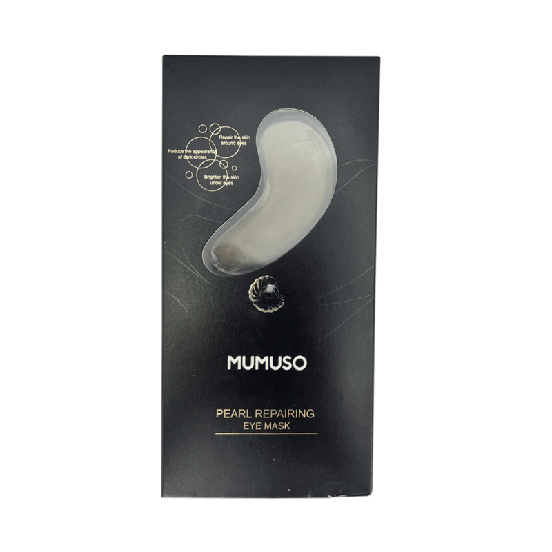Mumuso Black Pearl Gel Treatment Mask 6 Pairs