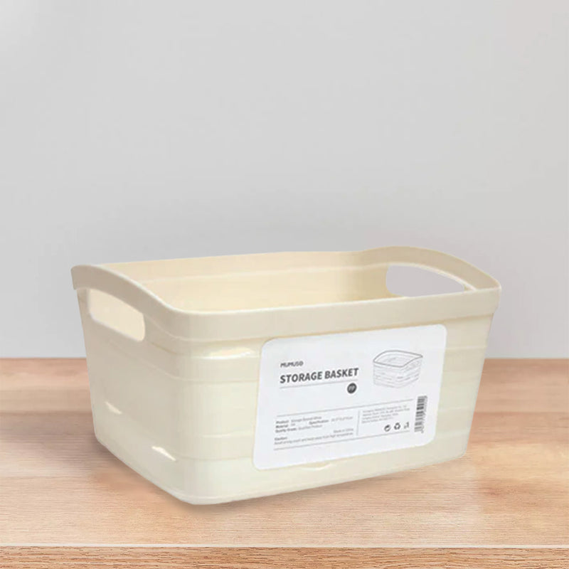 Mumuso Storage Basket - White