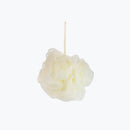 Mumuso Bath Pouf - Pink & Off-White