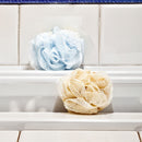 Mumuso Bath Pouf - Pink & Blue