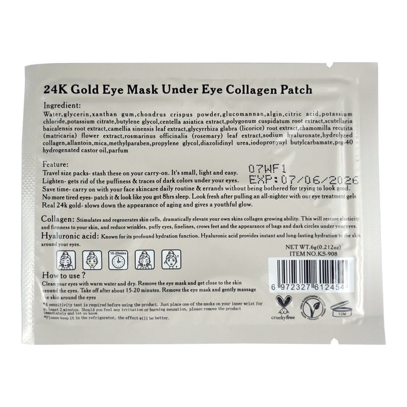Mumuso  24K Gold Eye Mask Under Eye Collagen Patch