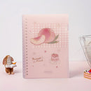 Mumuso Peach Talk Soft-Sided PP Loose-Leaf Book