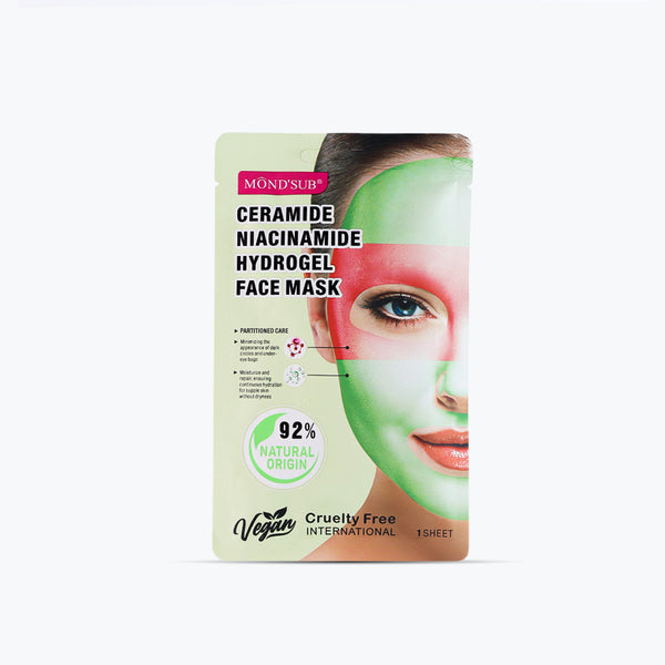 Mumuso Mondsub Ceramide Niacinamide Hydrogel Face Mask